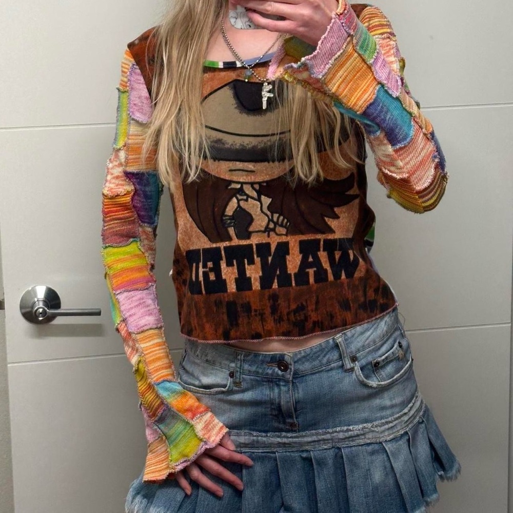 Vintage El rodeo “wanted” long sleeve